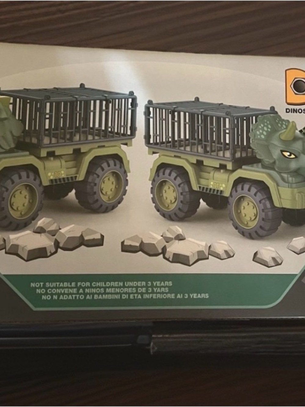 Niwoed Dino Zoo Truck Toys Brand New In Box #135